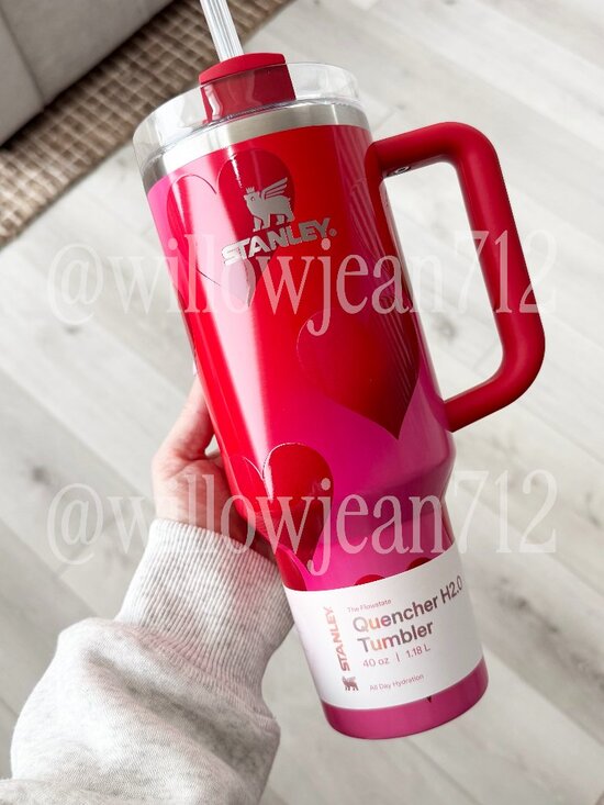 Stanley Other - "Rouge Heart Gradient" Valentine Stanley 2026- Target Valentine 40oz Tumbler